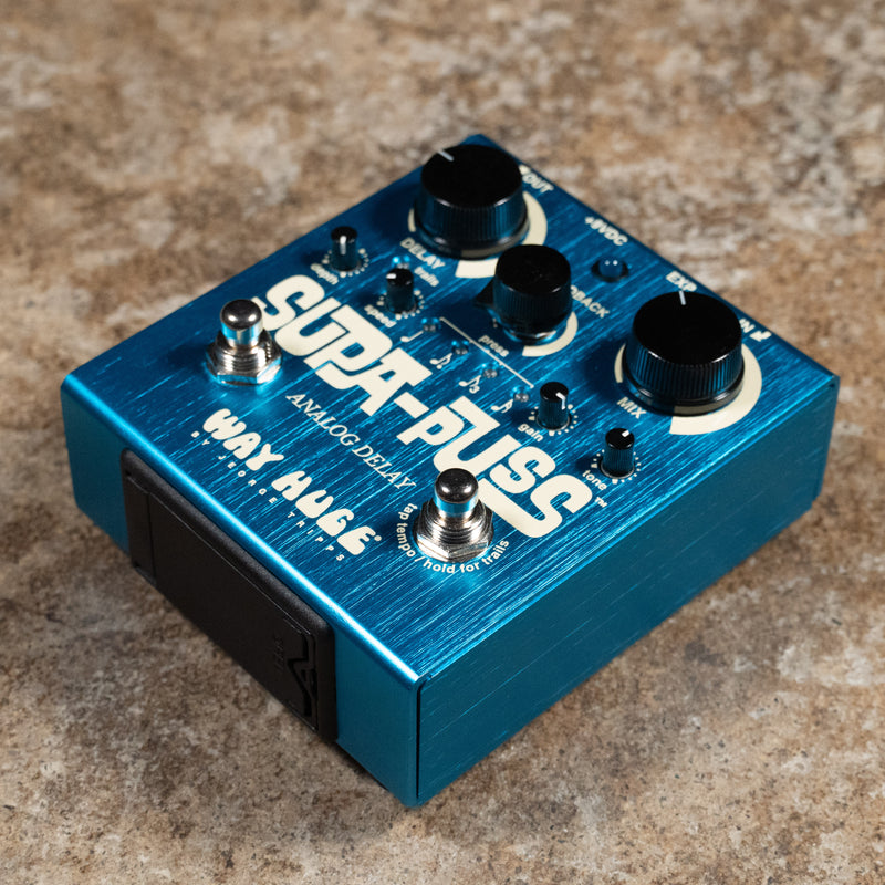 Way Huge Supa Puss Analog Delay Effect Pedal w/ Box - Used