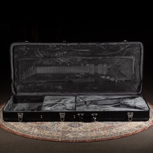 2022 Epiphone Dave Mustaine Flying V Custom Electric Guitar, Black Metallic w/ HSC - Used