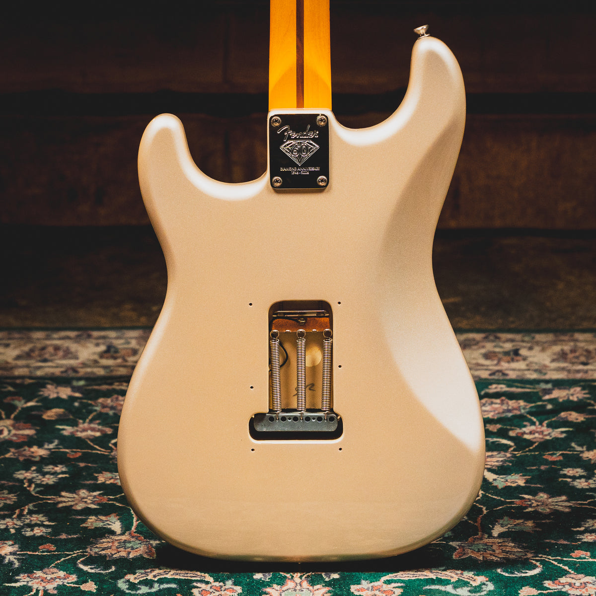 2006 Fender 60th Anniversary Standard Stratocaster Electric Guitar, Blizzard Pearl w/ GB - Used