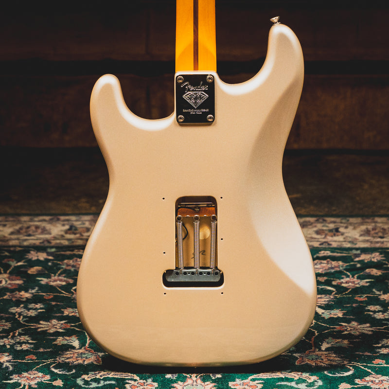 2006 Fender 60th Anniversary Standard Stratocaster Electric Guitar, Blizzard Pearl w/ GB - Used