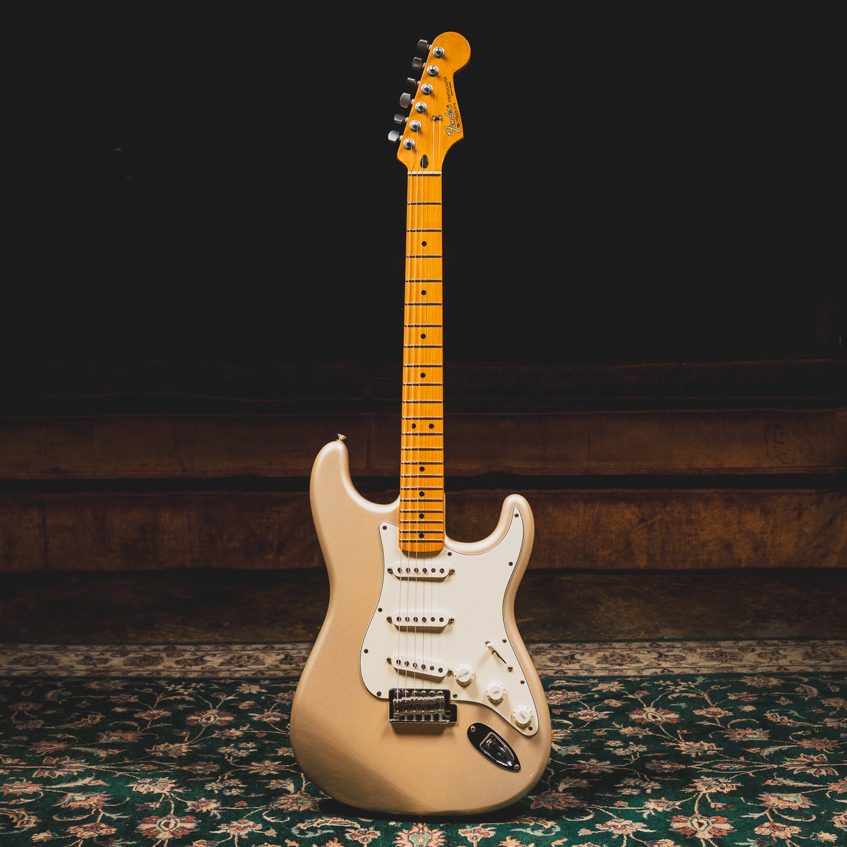 2006 Fender 60th Anniversary Standard Stratocaster Electric Guitar, Blizzard Pearl w/ GB - Used