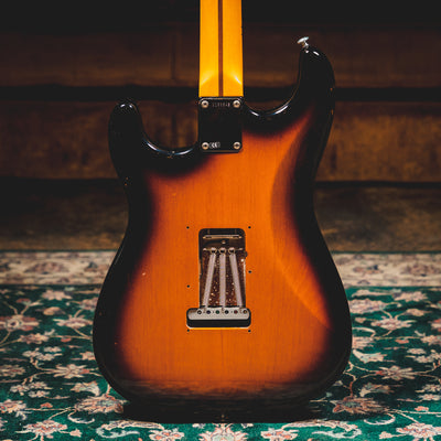 2011 Fender American Vintage '57 Stratocaster Electric Guitar, 2-Tone Sunburst w/ OHSC - Used