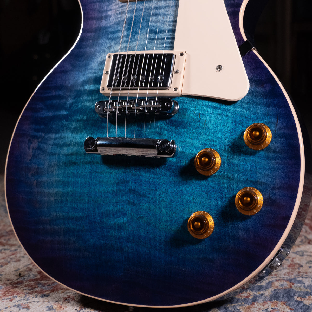 2017 Gibson Les Paul Standard T Electric Guitar, Blueberry Burst - Used