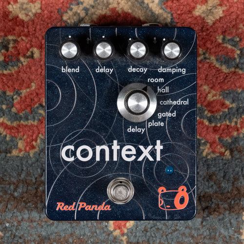 gated reverb pedal Red Panda Context V1 Reverb Effect Pedal