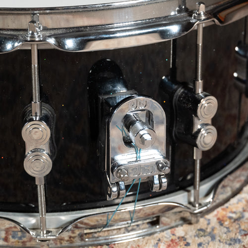 DW Drums Performance Series Snare Drum, 6.5” X 14”, Black Mirra - Used
