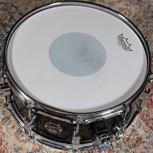 DW Drums Performance Series Snare Drum, 6.5” X 14”, Black Mirra - Used
