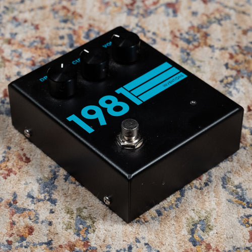 1981 Inventions DRV Overdrive/Distortion Effect Pedal, Black