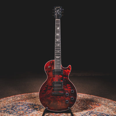 2020 Gibson LTD Les Paul Standard Quilt Top Electric Guitar, Blood Moon w/ Flight Case - Used