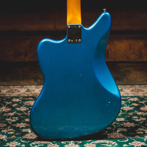Fender Custom Shop '62 Jaguar Electric Guitar, Super Aged Lake Placid Blue w/ OHSC - Used