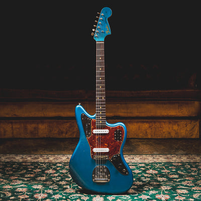 Fender Custom Shop '62 Jaguar Electric Guitar, Super Aged Lake Placid Blue w/ OHSC - Used