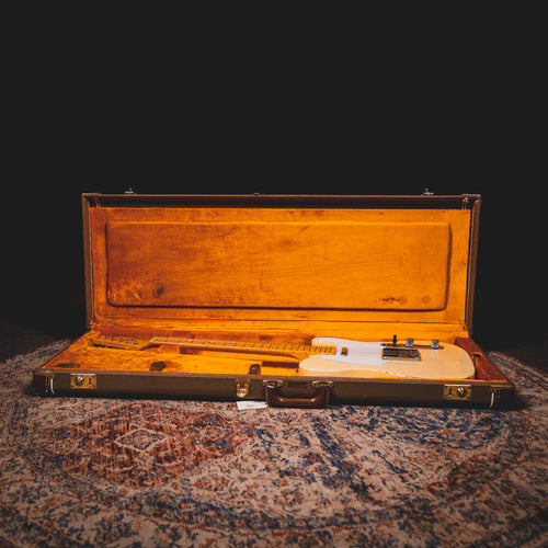 2012 Fender AVRI '58 Telecaster Electric Guitar, Aged White Blonde w/ OHSC - Used