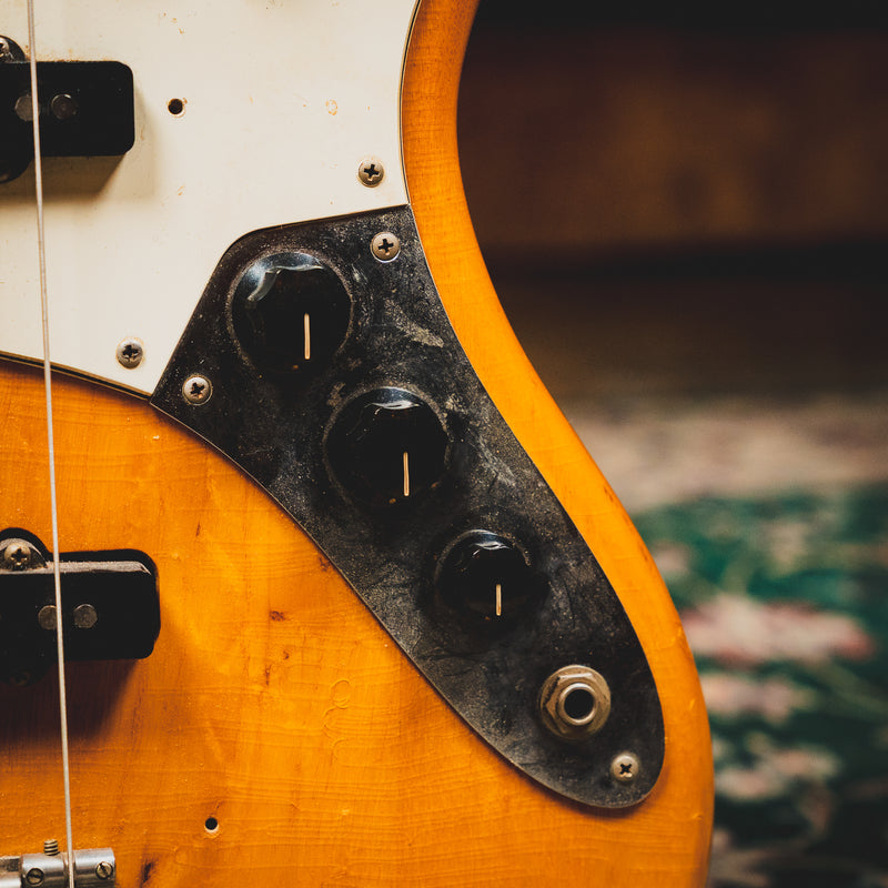 1973 Fender Jazz Bass, Natural w/ OHSC - Used