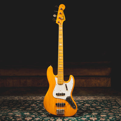 1973 Fender Jazz Bass, Natural w/ OHSC - Used