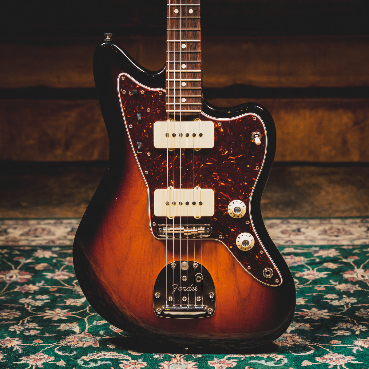 2022 Fender American Professional II Jazzmaster Electric Guitar, 3-Tone Sunburst w/ OHSC - Used