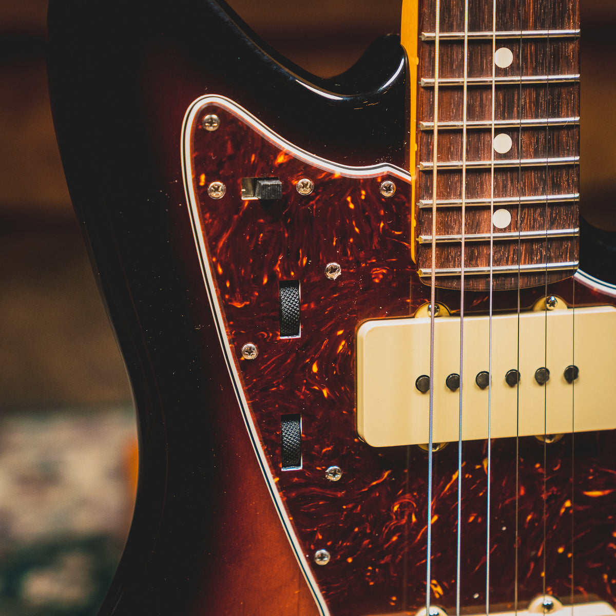2022 Fender American Professional II Jazzmaster Electric Guitar, 3-Tone Sunburst w/ OHSC - Used