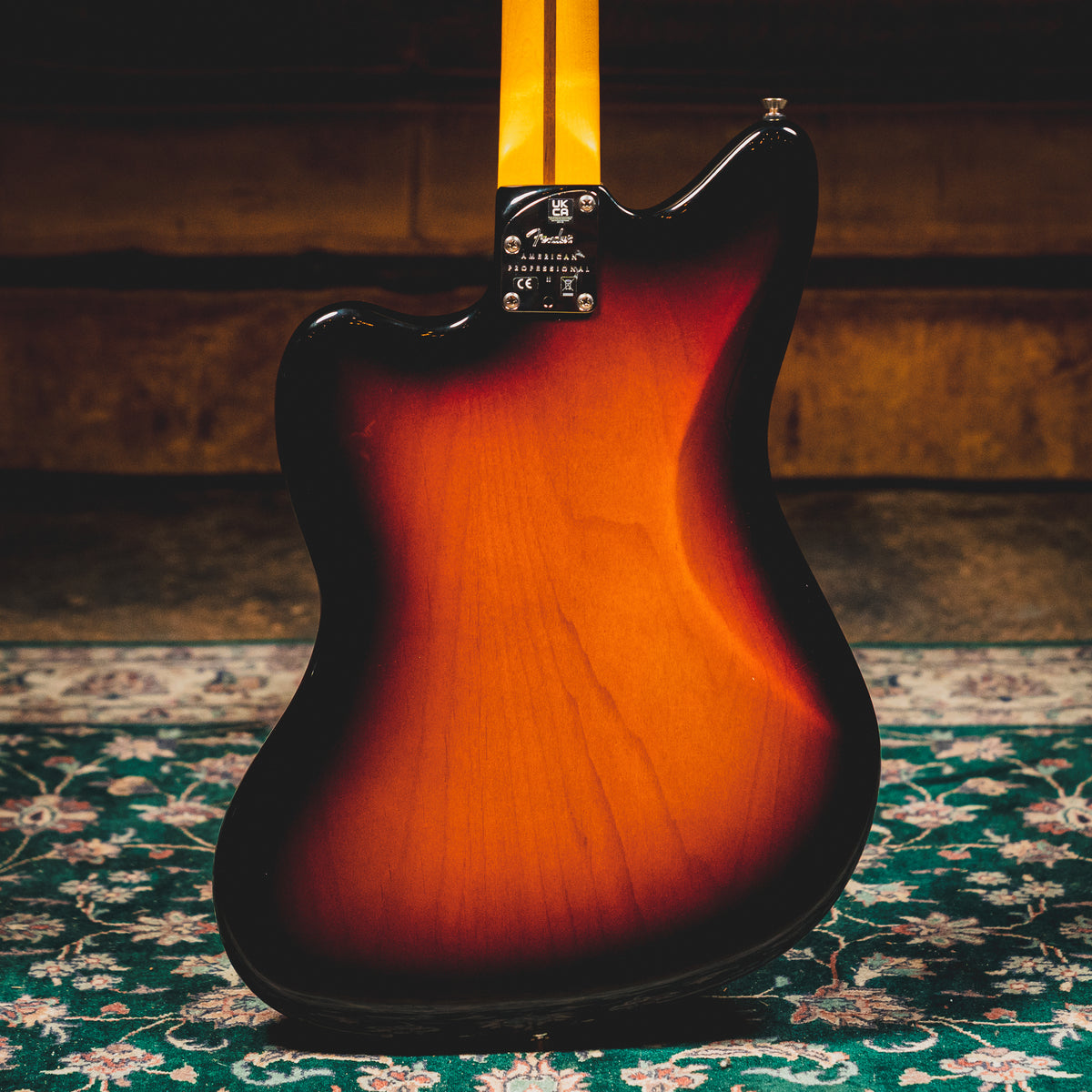 2022 Fender American Professional II Jazzmaster Electric Guitar, 3-Tone Sunburst w/ OHSC - Used