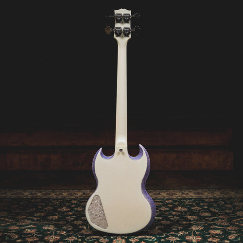 2020 Gibson Mod Shop SG Bass Guitar, Snow Cone w/ OHSC - Used