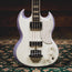 2020 Gibson Mod Shop SG Bass Guitar, Snow Cone w/ OHSC - Used
