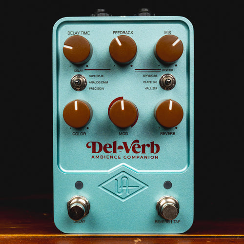 Universal Audio Del-Verb Ambience Companion Effect Pedal w/Box - Used