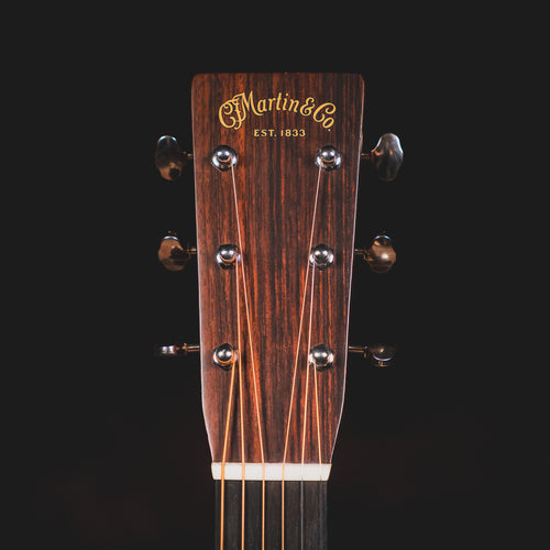 2024 Martin OM-28 Standard Acoustic Guitar, Natural w/ OHSC - Used