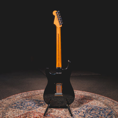 2016 Fender Standard Stratocaster Electric Guitar, Black w/ HSC - Used