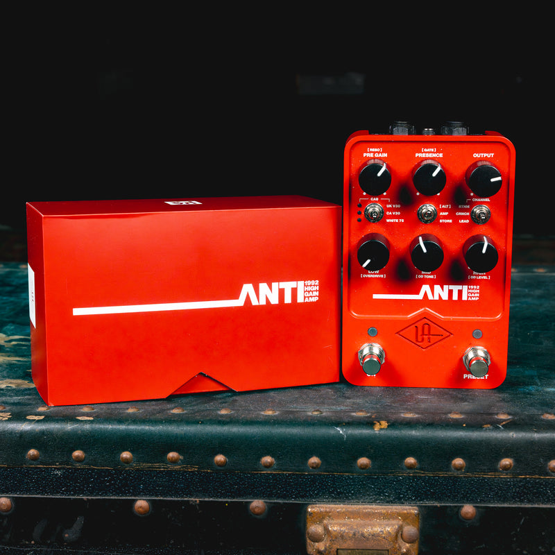 Universal Audio ANTI 1992 High Gain Amp Effect Pedal w/Box - Used