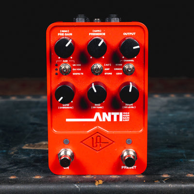 Universal Audio ANTI 1992 High Gain Amp Effect Pedal w/Box - Used