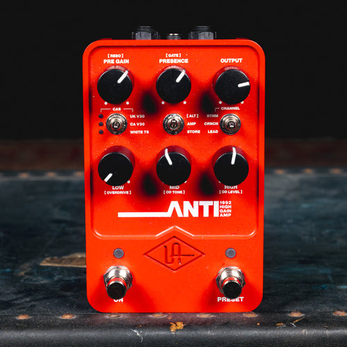Universal Audio ANTI 1992 High Gain Amp Effect Pedal w/Box - Used