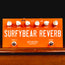 Surfy Industries SurfyBear Compact Reverb Effect Pedal w/Box & Power Supply, Fiesta Red - Used