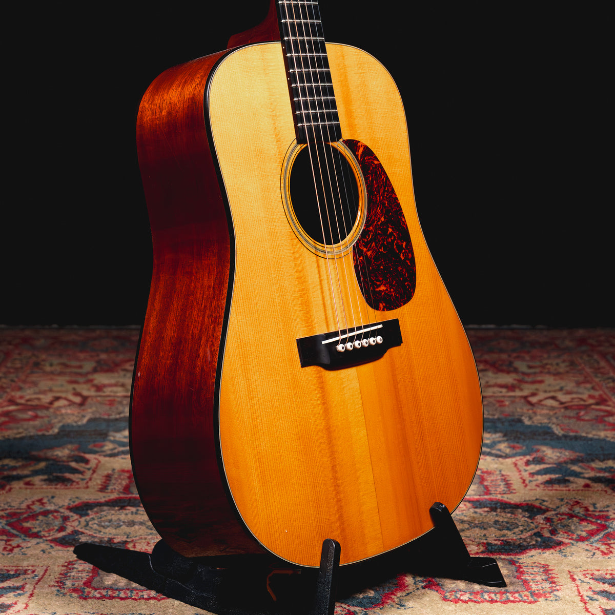 2001 Martin D-18GE Acoustic Guitar, 1934 Natural w/OHSC - Used