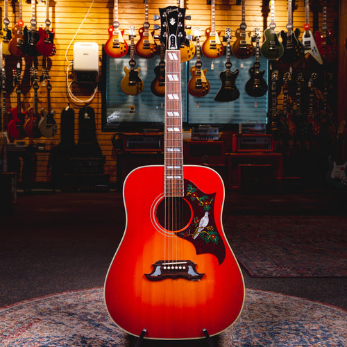 2023 Gibson Dove Acoustic-Electric Guitar, Heritage Cherry Sunburst w/ OHSC - Used