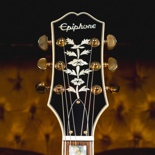 2023 Epiphone Sheration Semi-Hollow Electric Guitar w/OGB, Sunburst - Used