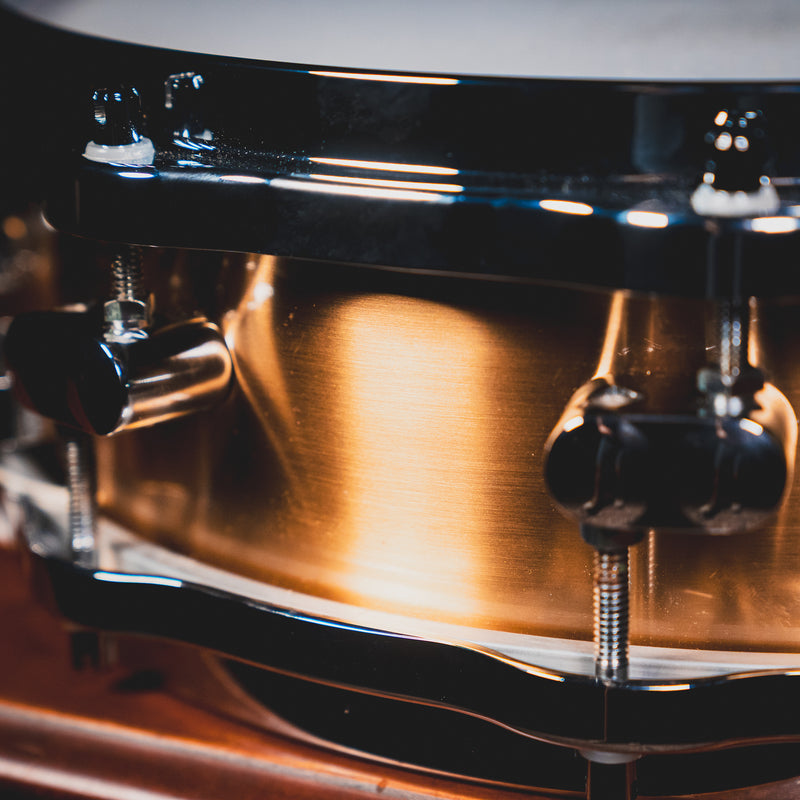 1996 Sonor Horst Link HLD 594 Bronze 14”x4” Snare Drum w/ Enduro Case - Used