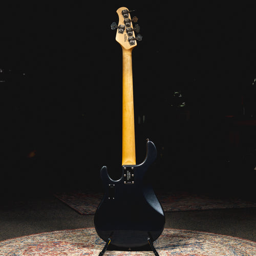 2012 Music Man StingRay 5 H Bass Guitar, Sapphire Black w/OHSC - Used