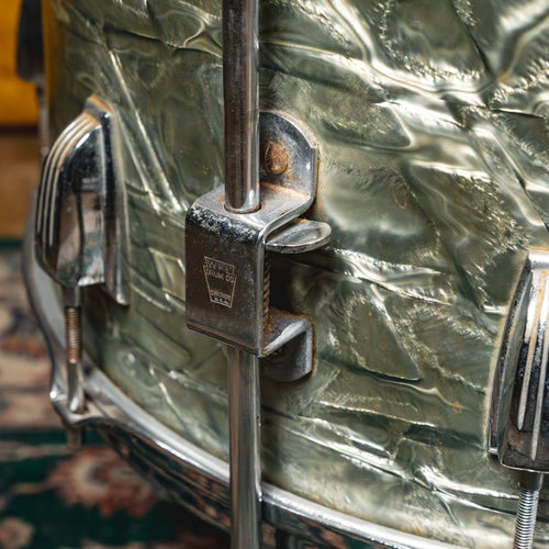 1960 Ludwig Superclassic Transition Badge Pre Serial Drum Set w/ Soft Cases, Sky Blue Pearl - Used