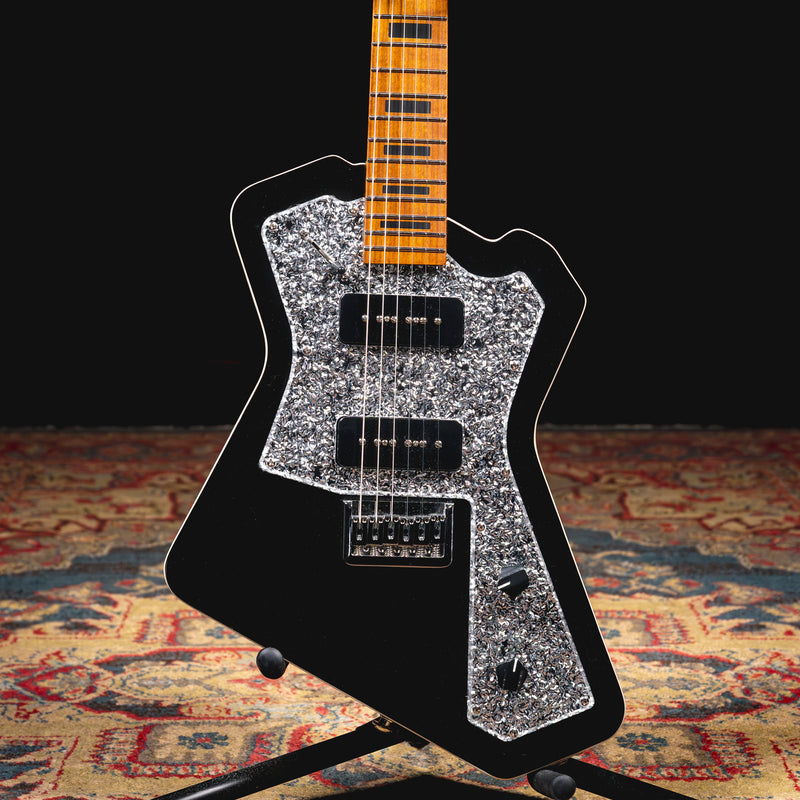 2025 Sturner Guitars International Series 1129 P90 Electric Guitar w/Case, Black - Used