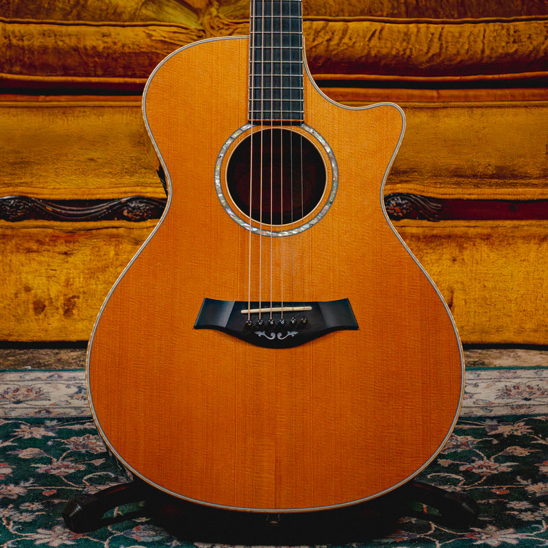 2019 Taylor Custom Grand Concert Acoustic Guitar, Cedar/Rosewood, Natural w/ OHSC - Used