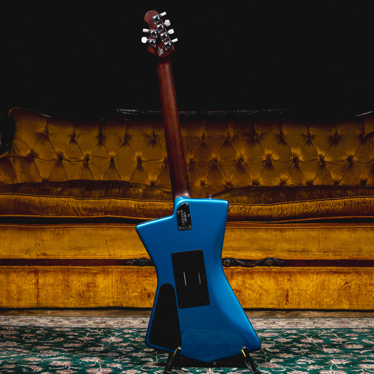 2017 Music Man St Vincent Electric Guitar w/OHSC, Vincent Blue - Used