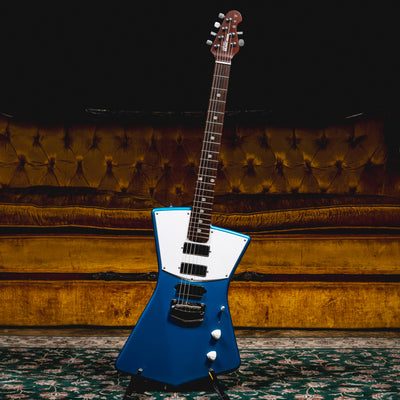 2017 Music Man St Vincent Electric Guitar w/OHSC, Vincent Blue - Used