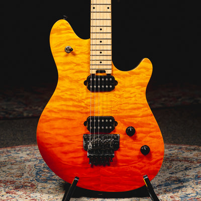 2018 EVH Wolfgang Standard Electric Guitar, Quilt Maple Tri-Fade - Used