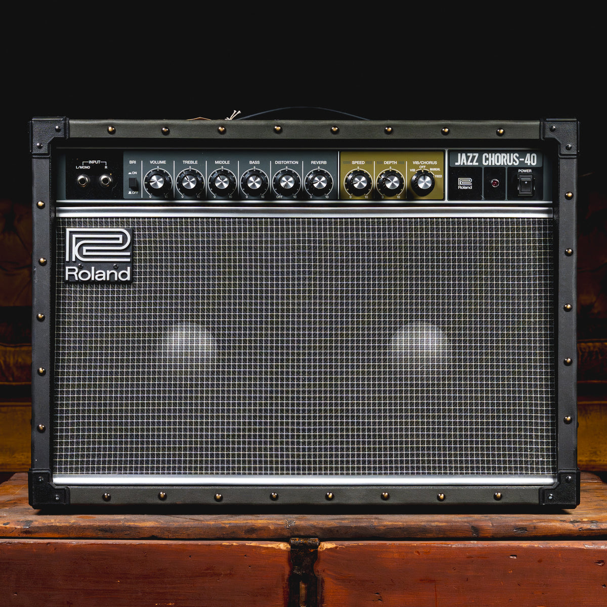 Roland JC-40 Jazz Chorus Electric Guitar Combo Amplifier w/Footswitch - Used