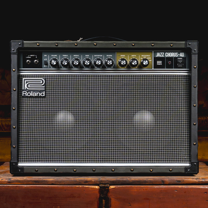 Roland JC-40 Jazz Chorus Electric Guitar Combo Amplifier w/Footswitch