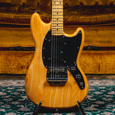 2022 Fender Ben Gibbard Mustang Electric Guitar w/Hard Shell Case, Natural - Used