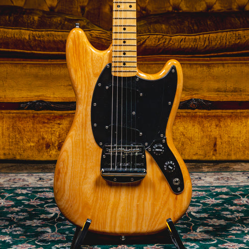 2022 Fender Ben Gibbard Mustang Electric Guitar w/Hard Shell Case, Natural - Used