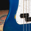1965 Fender Precision Bass Guitar w/HSC, Lake Placid Blue - Used