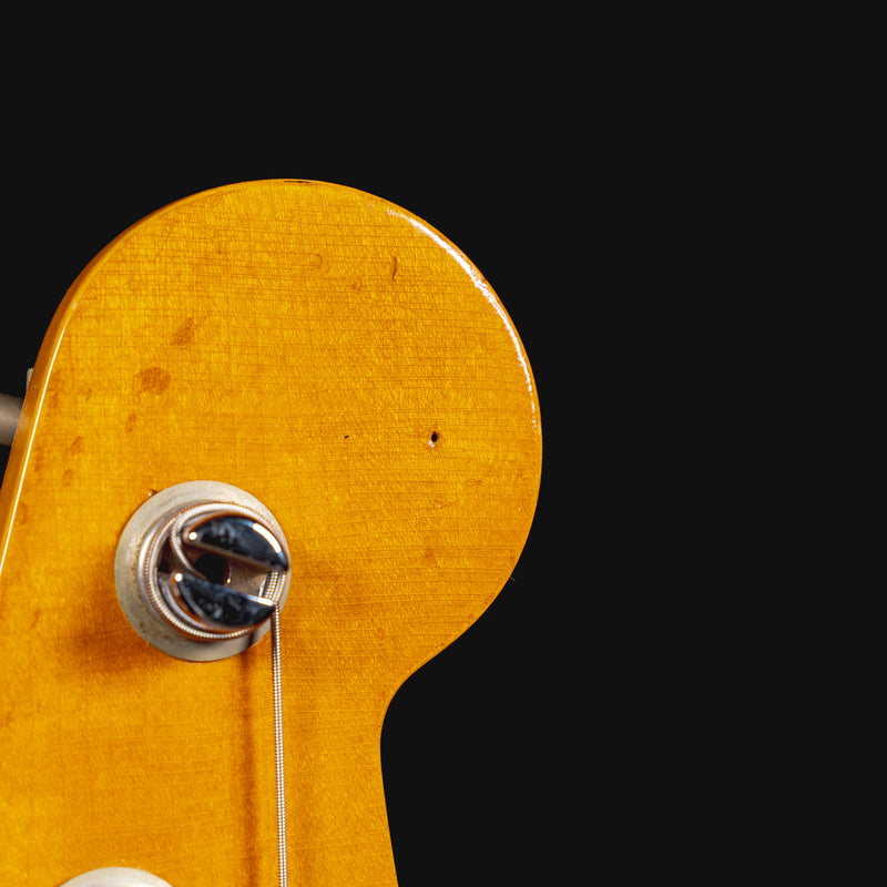 1965 Fender Precision Bass Guitar w/HSC, Lake Placid Blue - Used