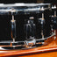 '90s Pearl 14 x 16.5" Master Custom Maple Snare Drum, Piano Black w/Box - Used