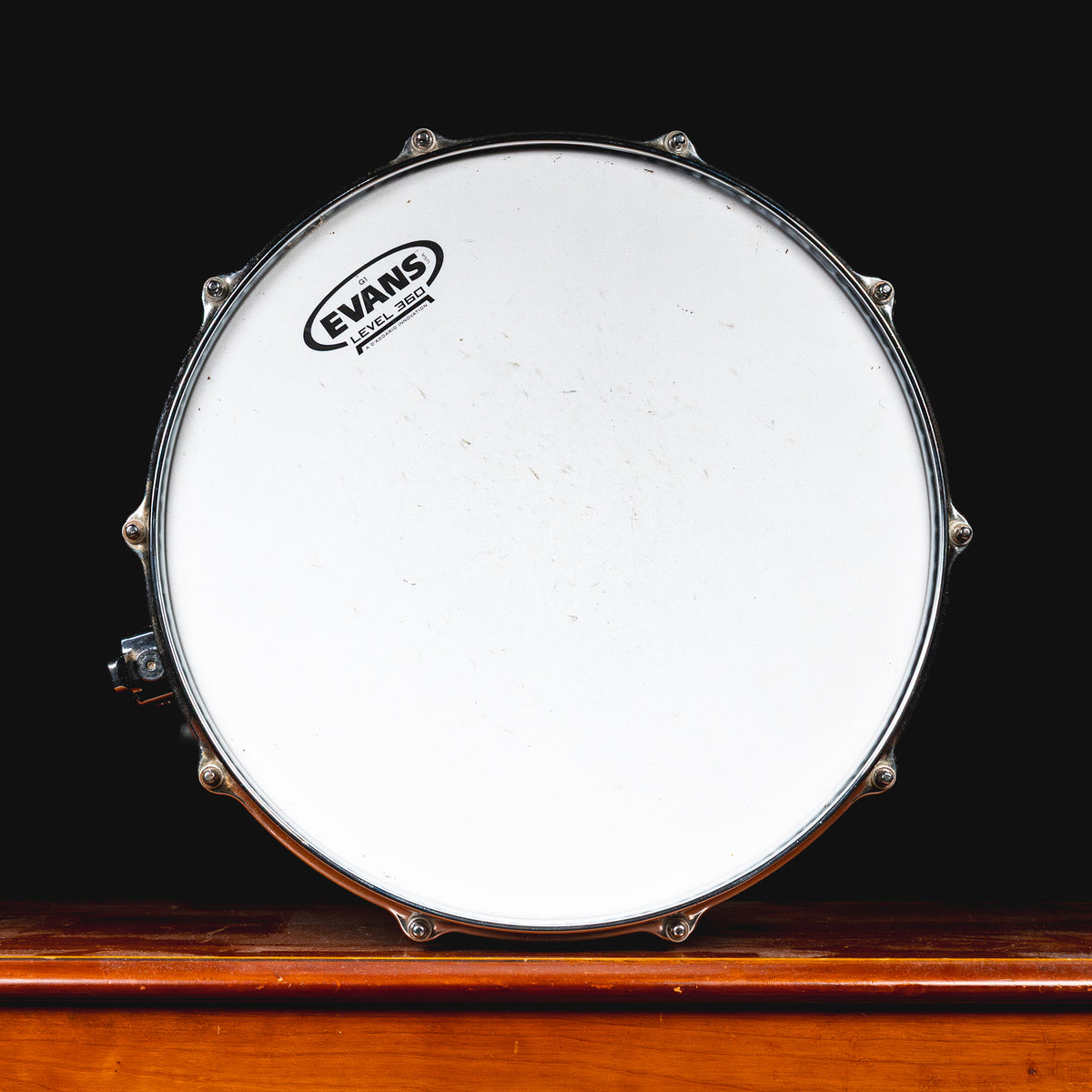 '90s Pearl 14 x 16.5" Master Custom Maple Snare Drum, Piano Black w/Box - Used