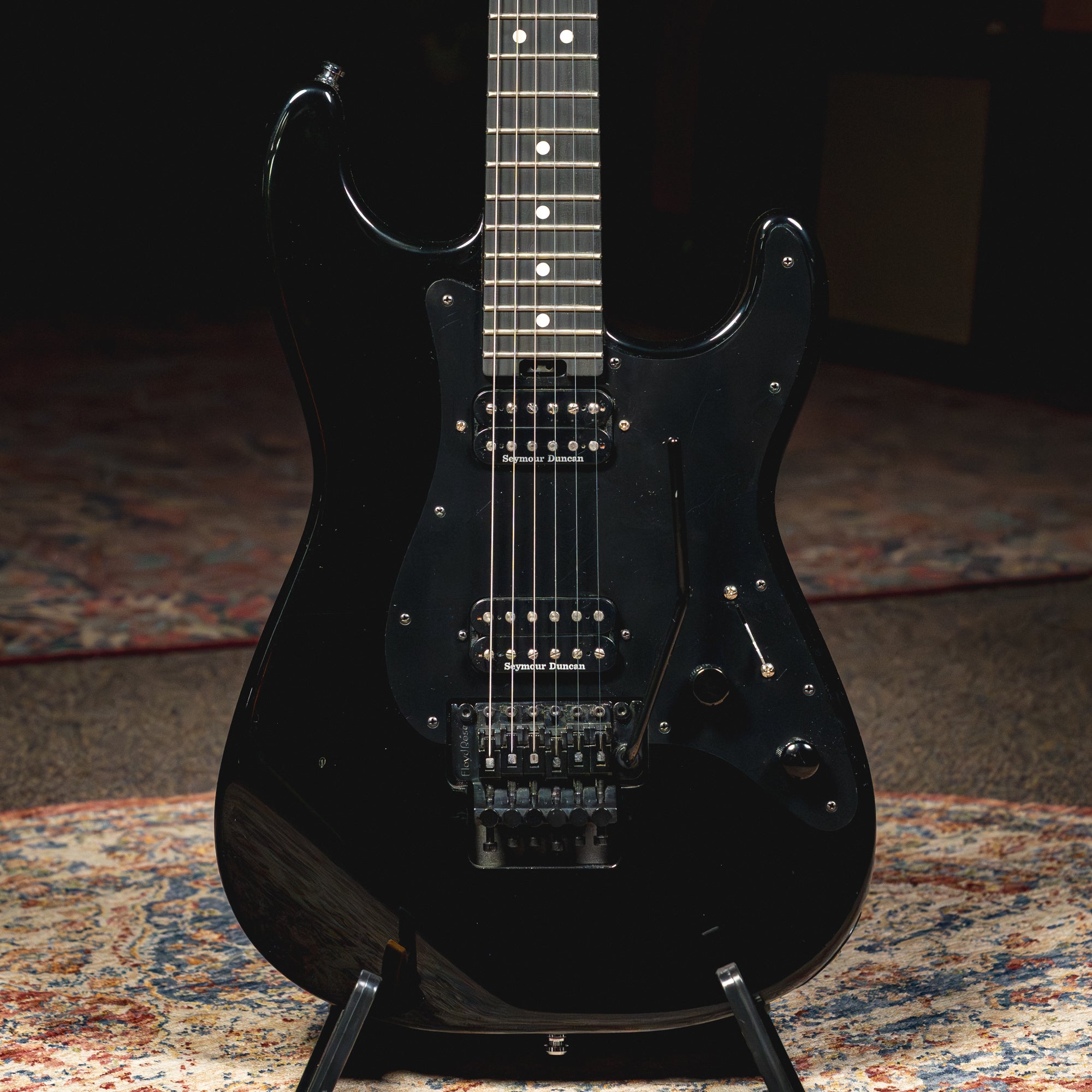 2018 Charvel Pro-Mod So-Cal Style 1 HH FR E Electric Guitar, Black - U