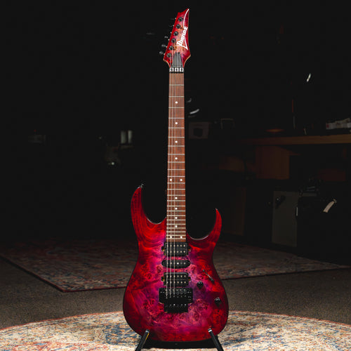 2024 Ibanez RG470PB Electric Guitar, Red Eclipse Burst - Used